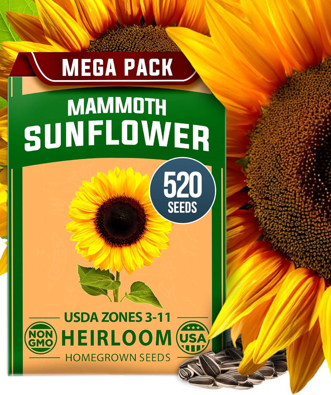 HOME GROWN Zinnia Dahlia Flower Seeds