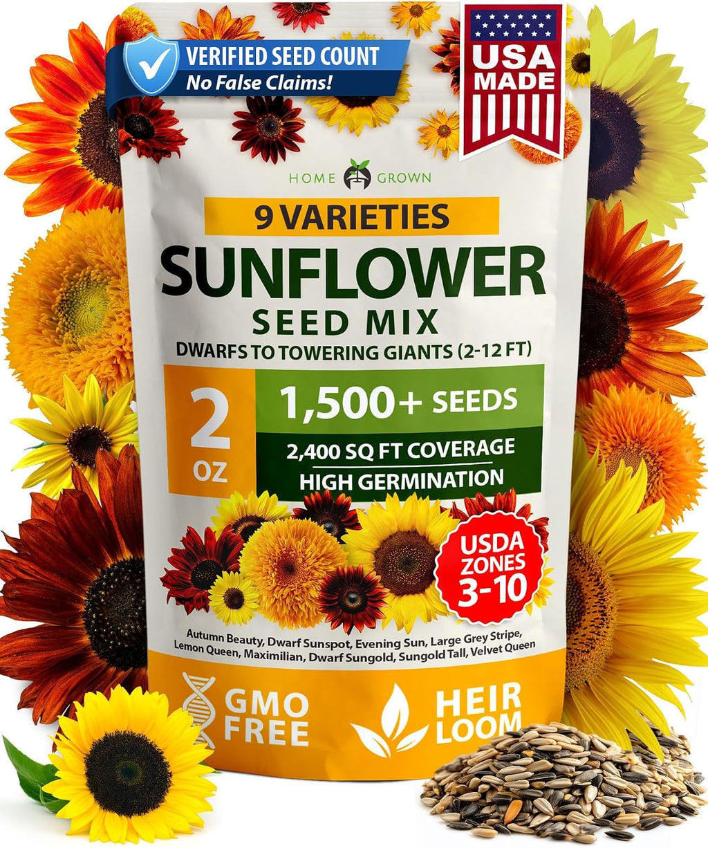 HOME GROWN Zinnia Dahlia Flower Seeds